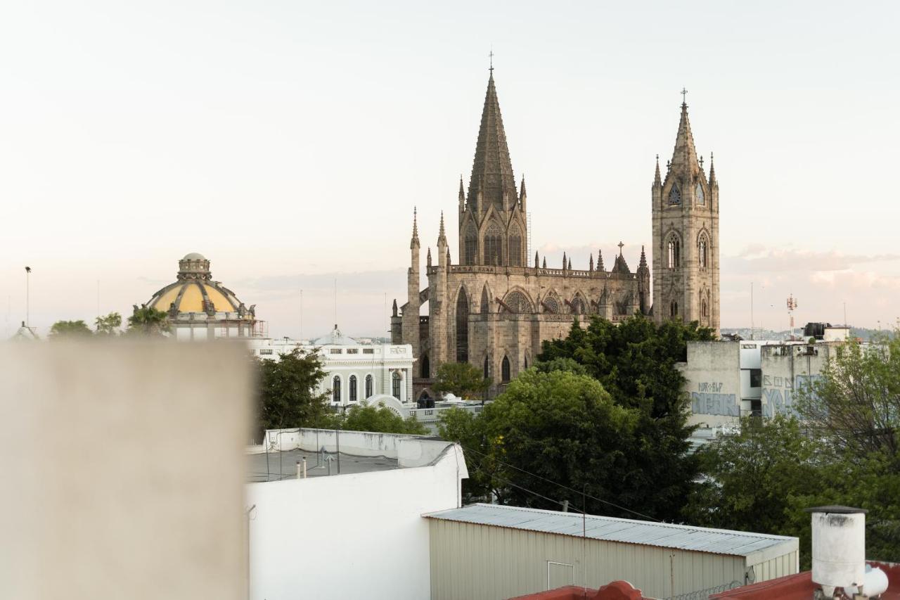 瓜达拉哈拉Loft Con Terraza Privada, Vista Al Expiatorio公寓 外观 照片